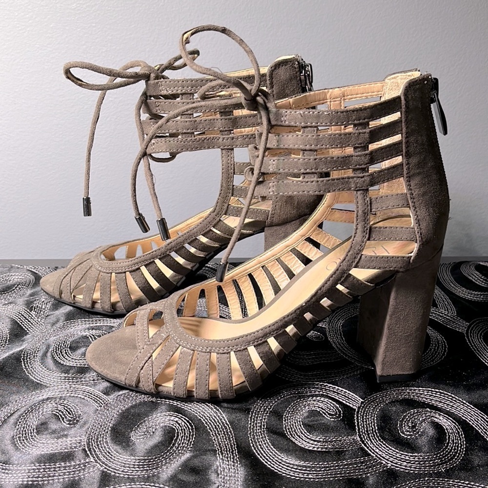 FRANCO SARTO Emira Lace Up Dress Sandal